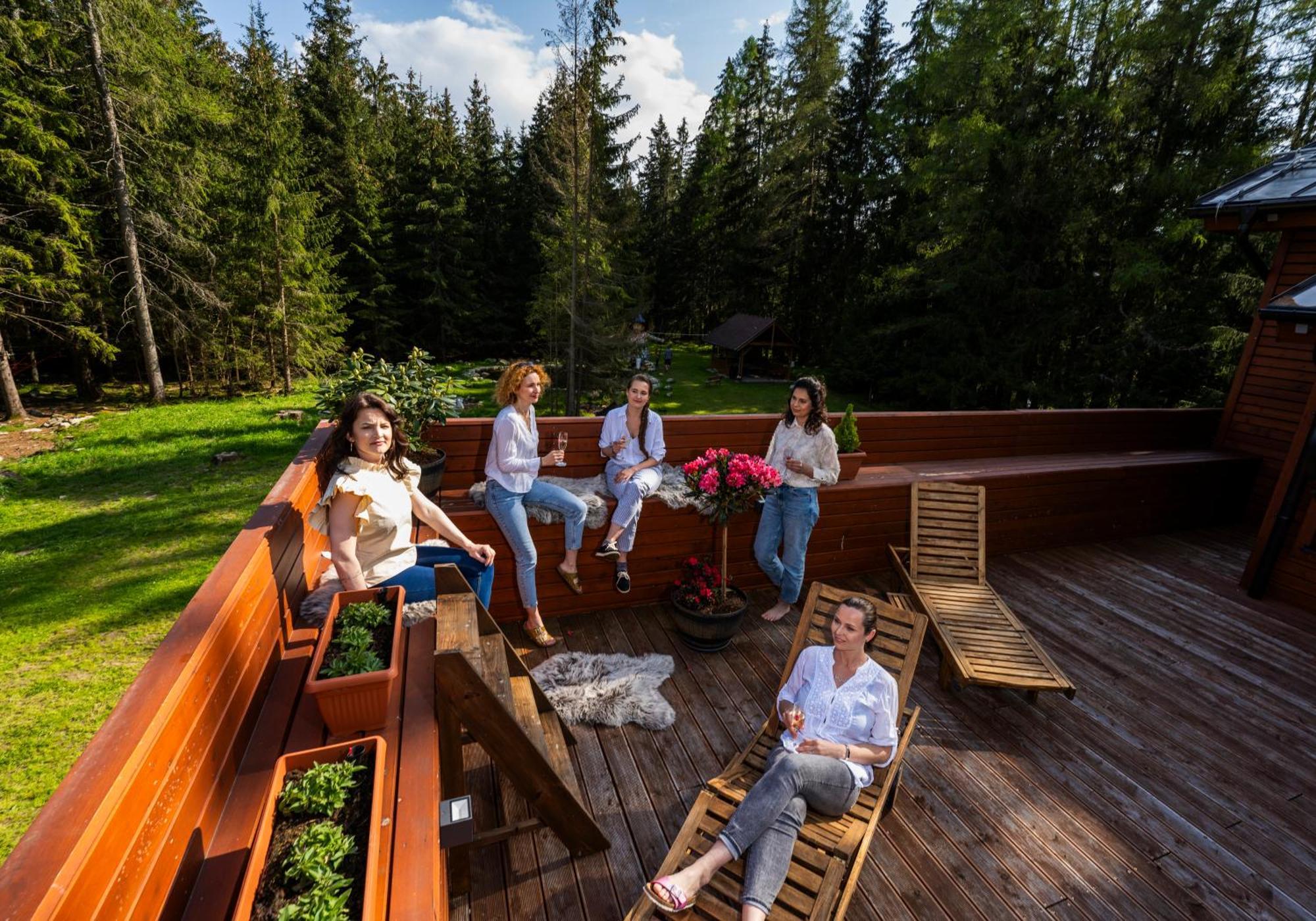 Villa Drosera S Wellnessom, Rackova Dolina V Zapadnych Tatrach Pribylina Exterior photo